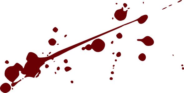 Blood Splatter Clip Art - Blood Splatter Clip Art