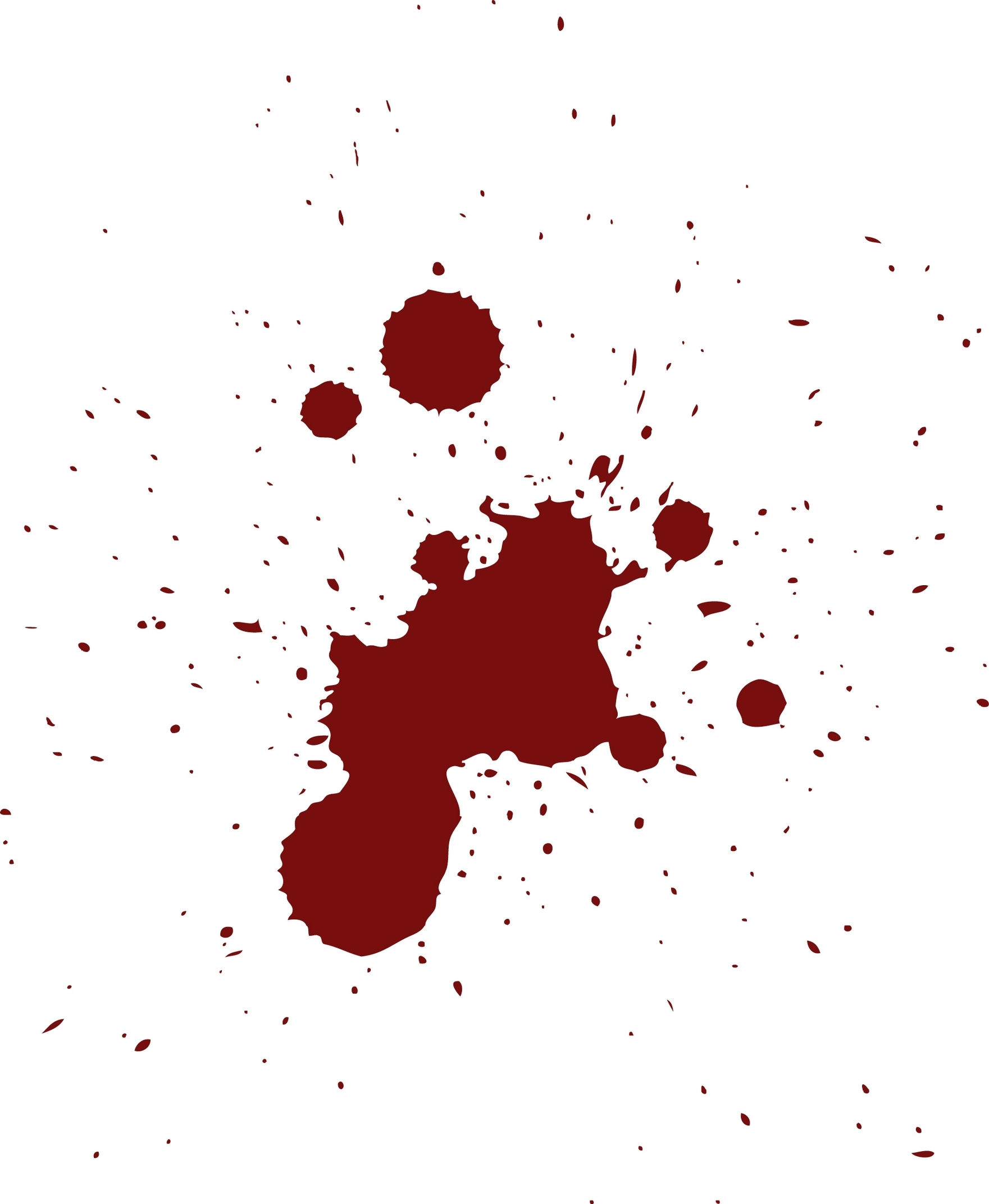 Blood Splatter clip art
