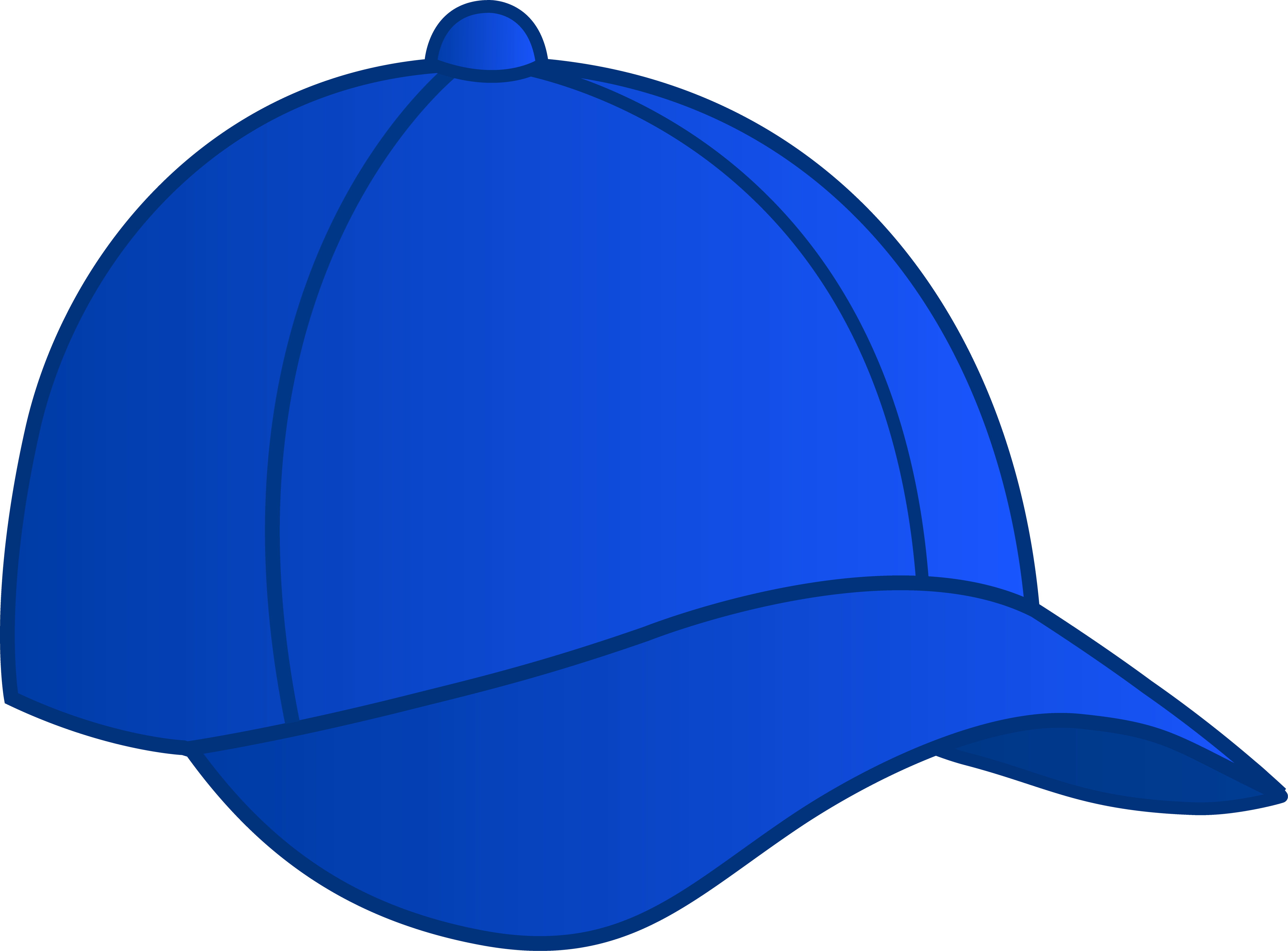 Blue Clip Art u0026middot; cl - Baseball Cap Clip Art