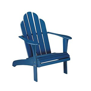 Blue Adirondack Chair Image