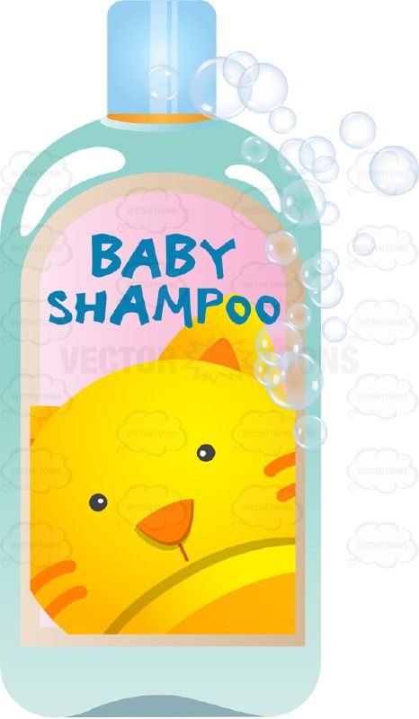 Baby Shampoo Clip Art