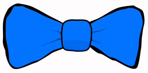 Blue Bow Tie Clipart - Bow Tie Clip Art