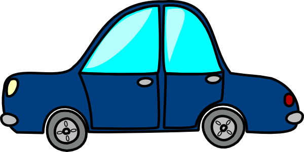 Blue Car Clip Art At Clker Co - Clipart Cars