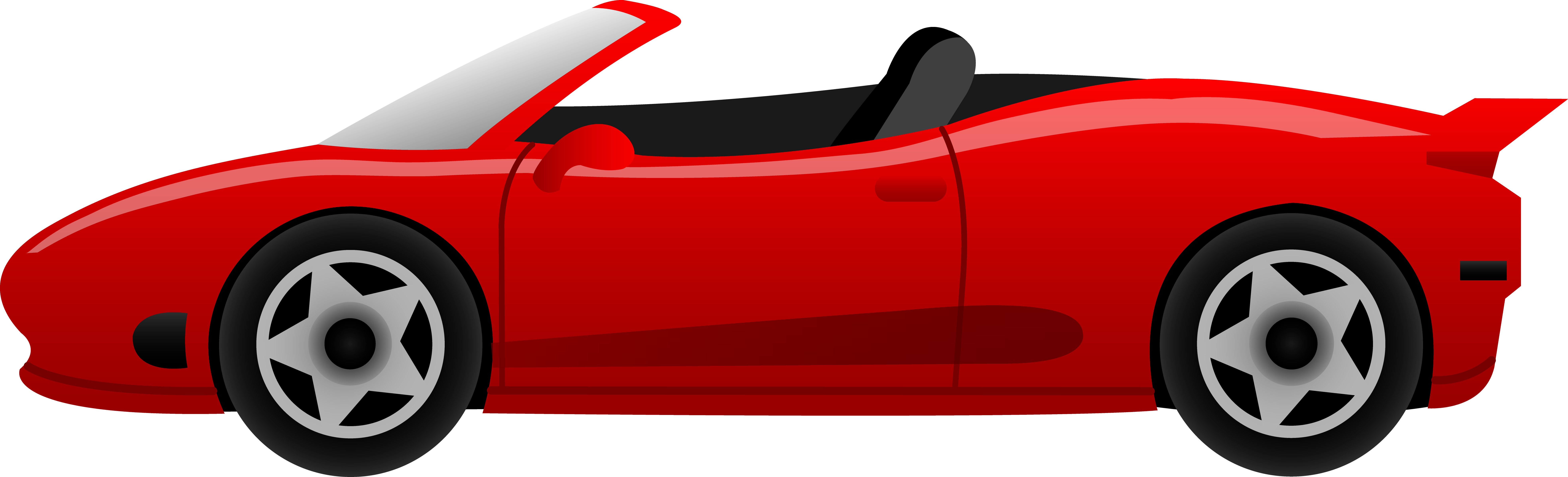 Free Red Race Car Clip Art