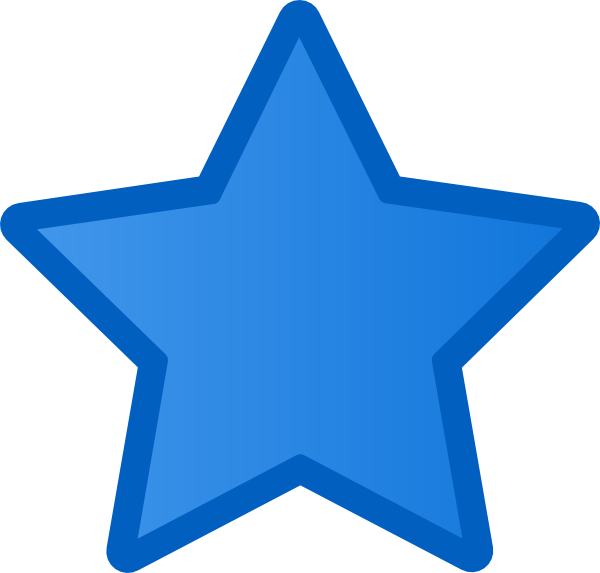 Blue Star Clip Art At Clker Com Vector Clip Art Online Royalty Free