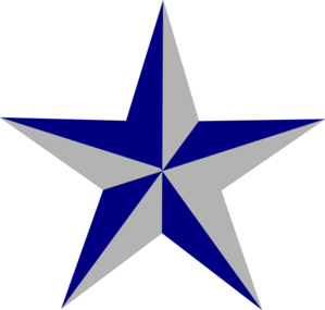 Blue Star Clip Art - Blue Star Clipart