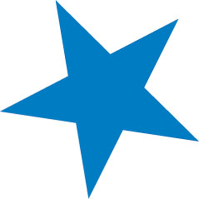 Star Blue 1 Png Clipart by cl