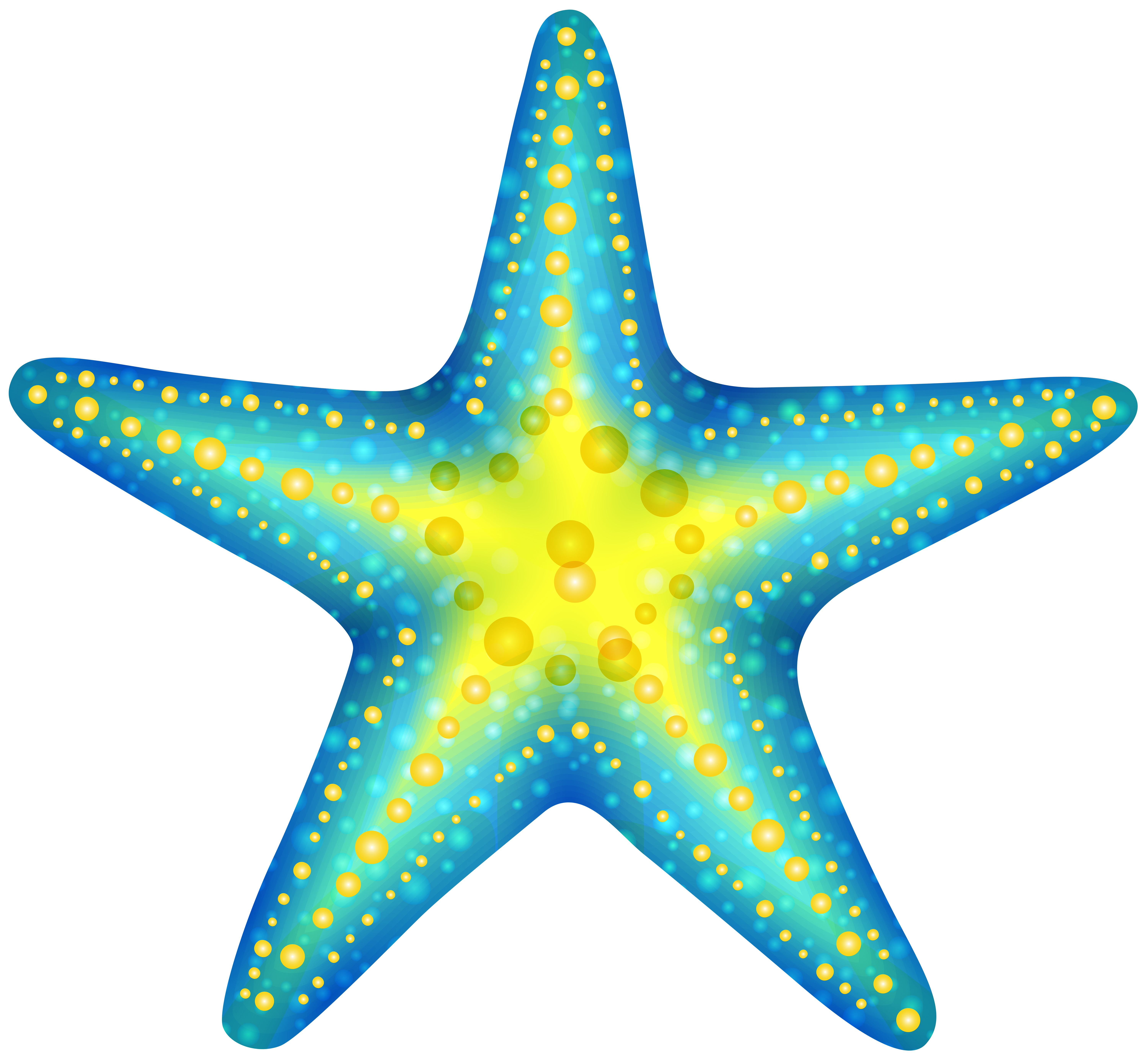 Blue starfish clip art web cl - Clipart Starfish