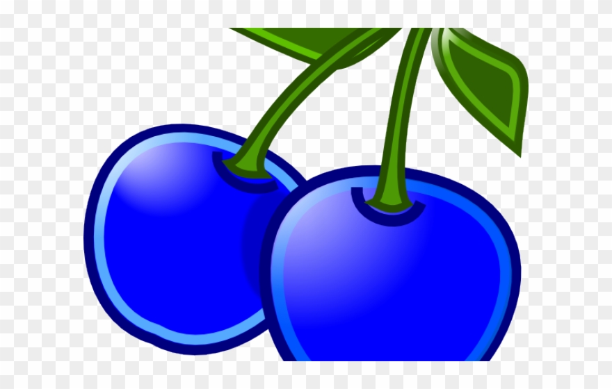 Blueberry Clipart Blueberry Tree - Clip Art Of Blue Berry - Png Download