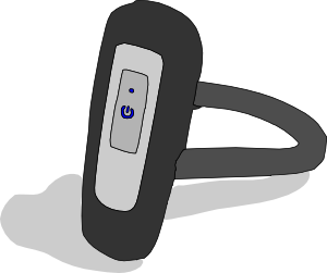 Bluetooth Earpiece Clip Art