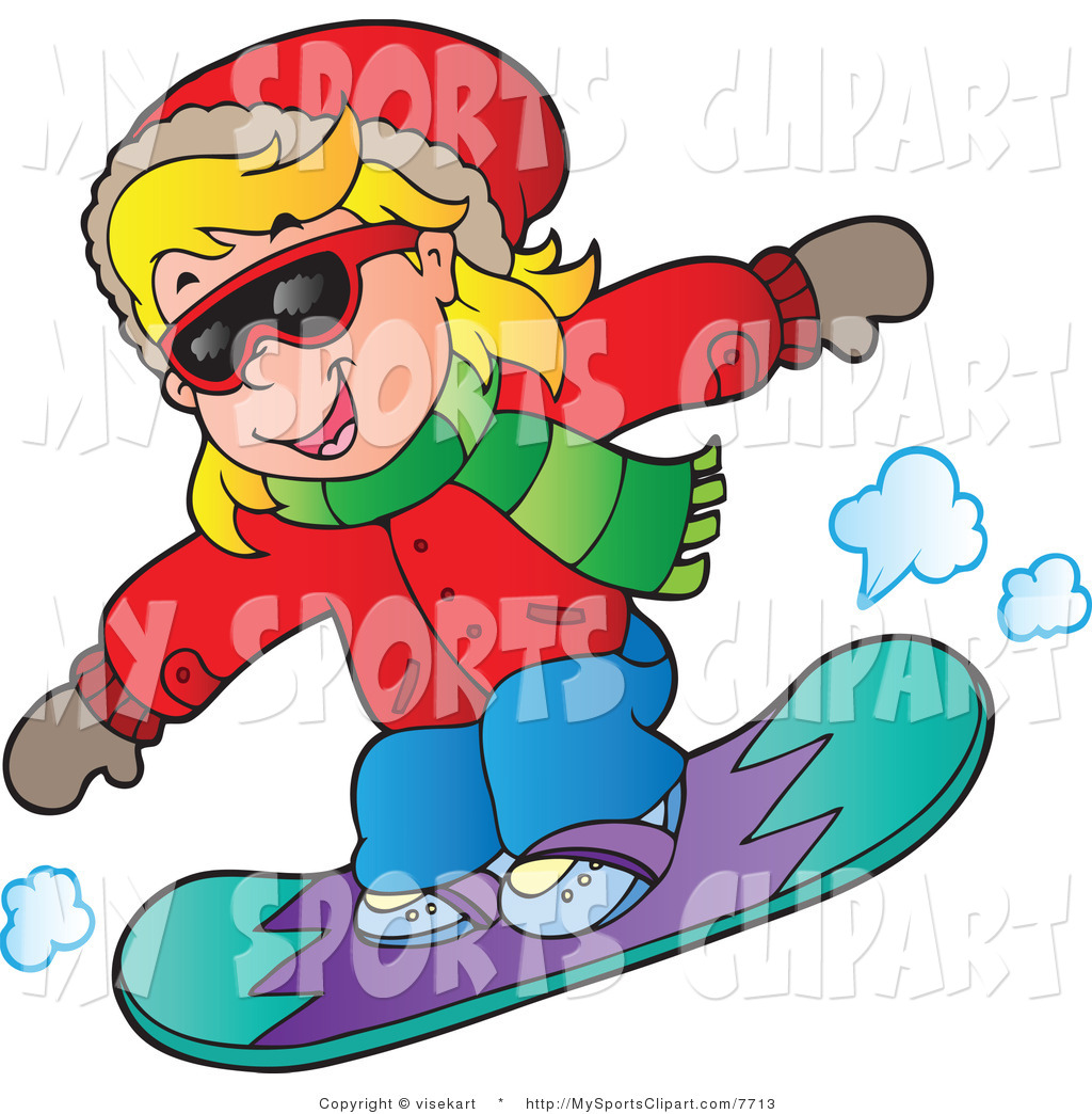 boarding clipart - Snowboarding Clipart