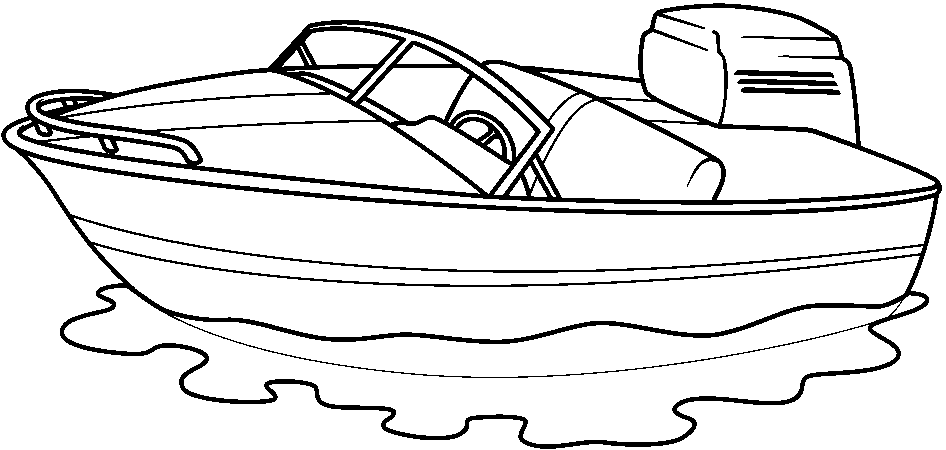 Clipart Boat Clipart Black And White