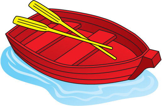 Blue boat clip art vector cli