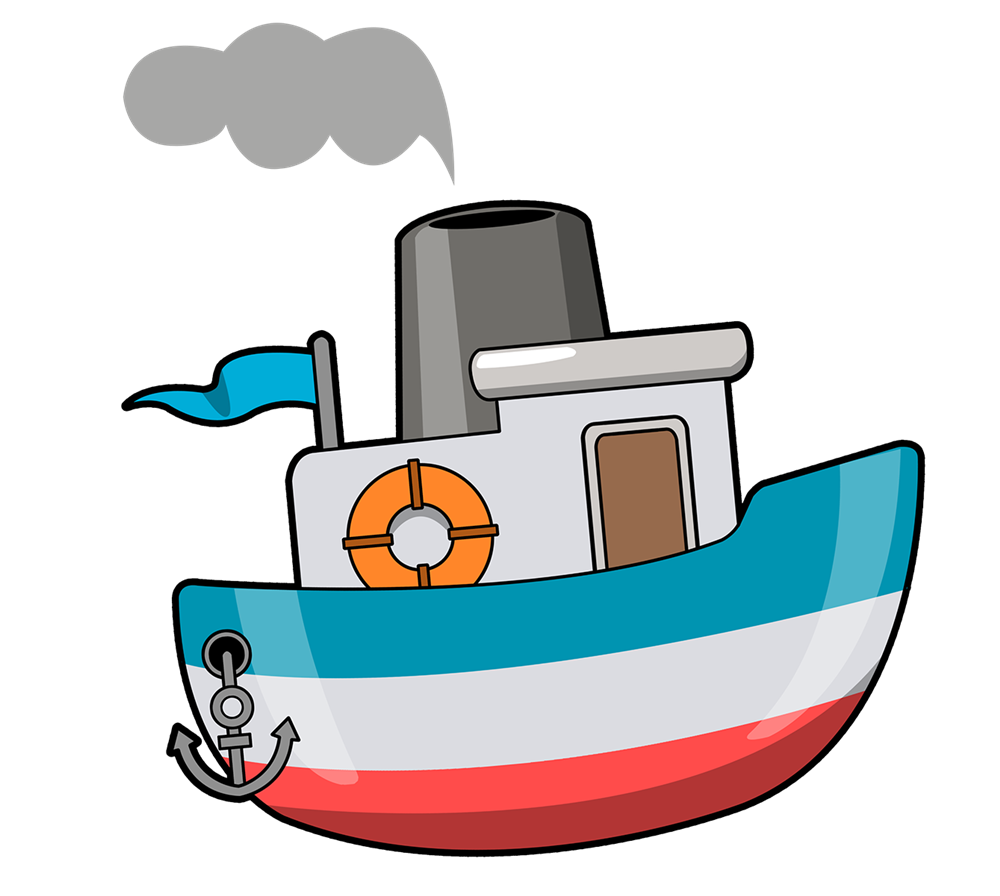 Boat without mast clip art at