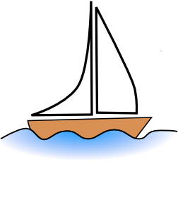 Boat without mast clip art at - Boats Clipart