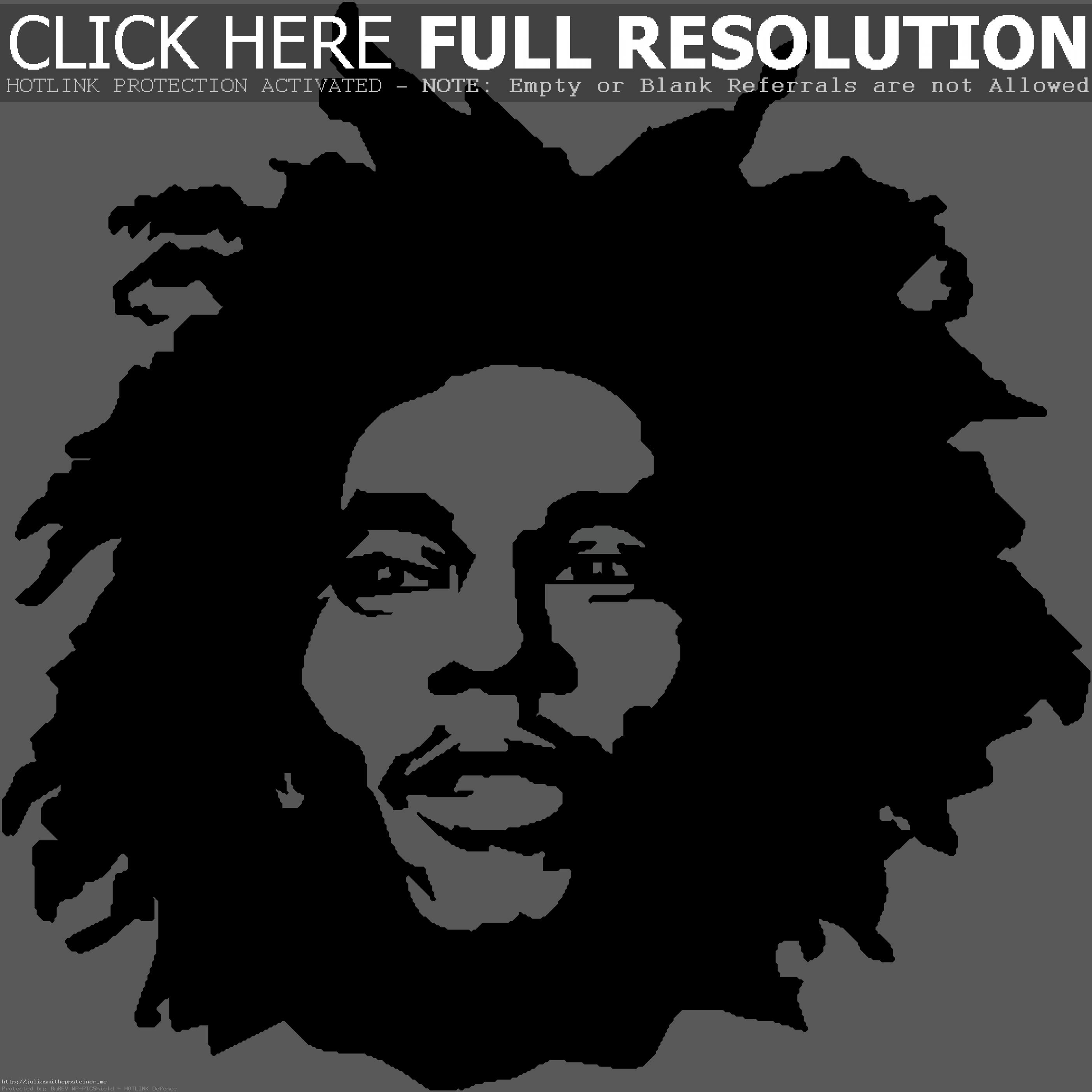 Bob Marley Monochrome Google  - Bob Marley Clipart