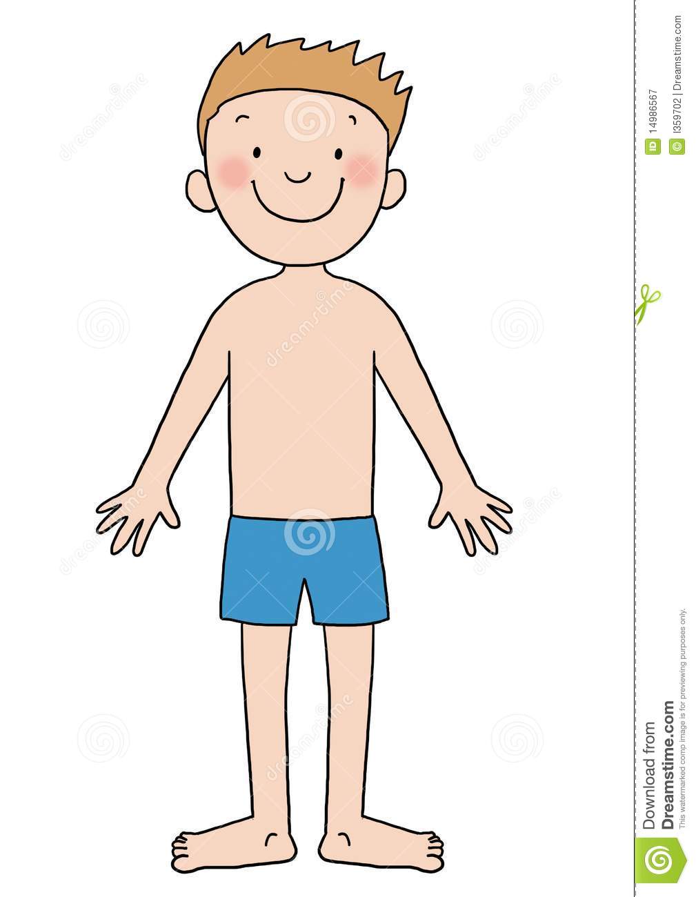 Body Outline Clipart