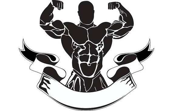 Athletic body and muscules - 