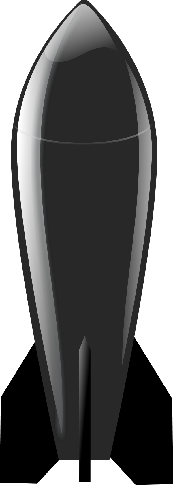 Bomb Vector Clip Art - Missile Clip Art