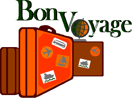 ... Bon Voyage Clipart ...