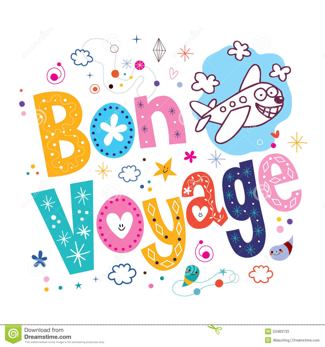 Bon Voyage Stock Photos