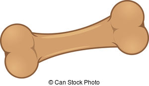 . ClipartLook.com Dog Bone. Vector Illustration