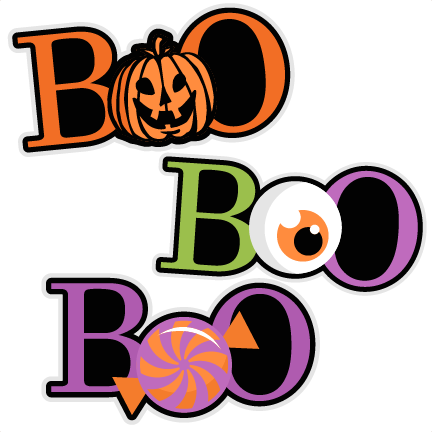 Boo Ghosting Sign Clip Art. l - Boo Clip Art