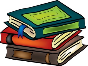 Tall Stack Of Books Clip Art 