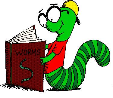 book worm clip art