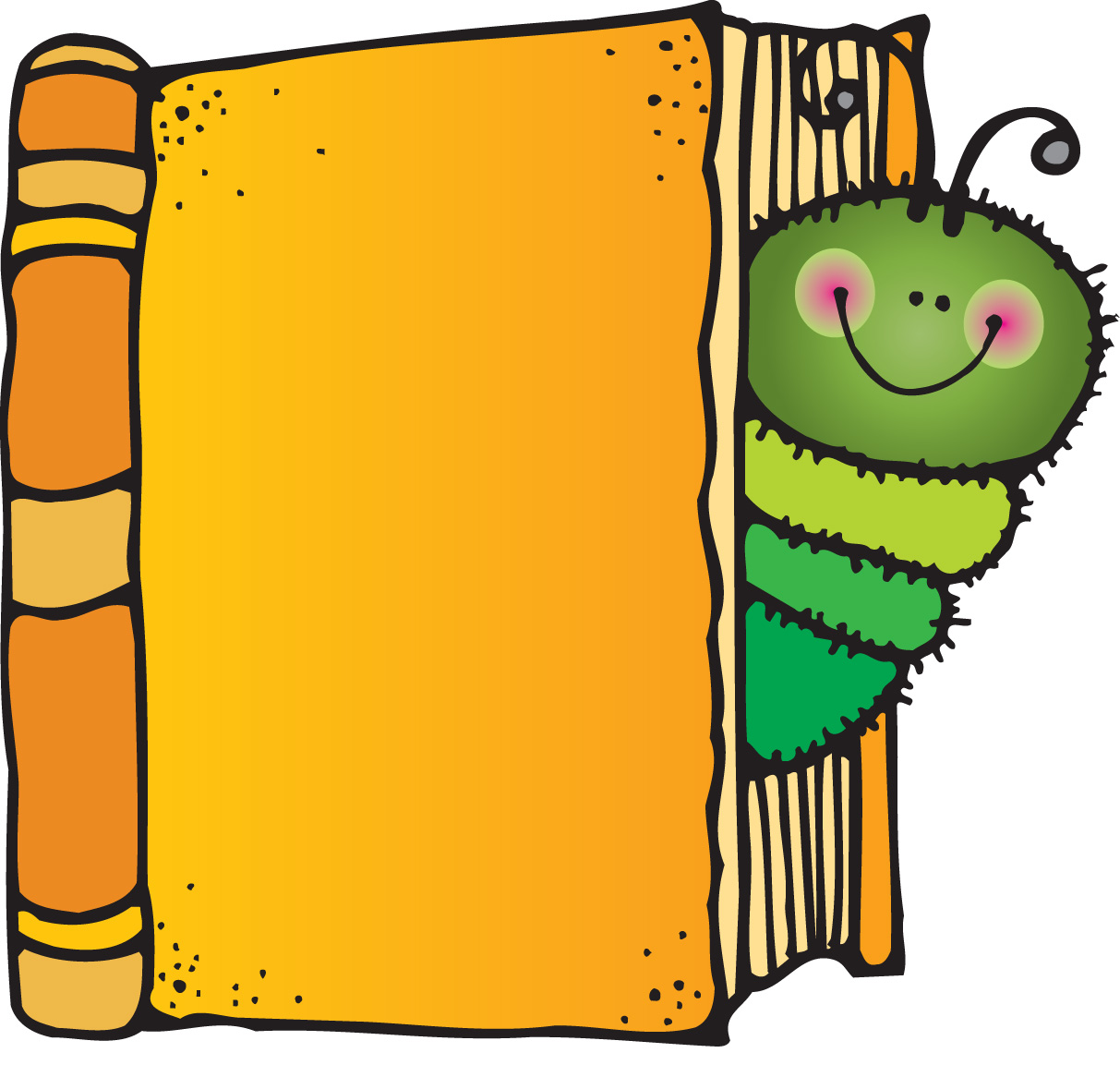 Book worm Stock Image