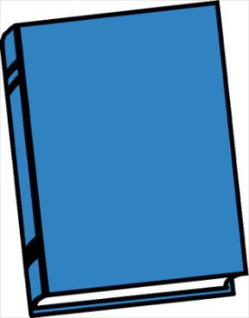 book-blue - Clipart Of A Book