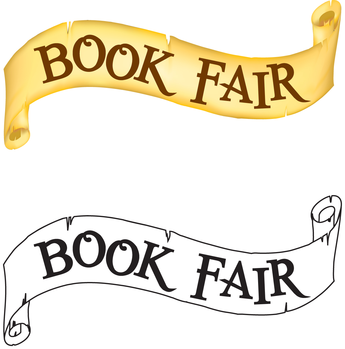 Bookaneer Book Fair Clip Art  - Book Fair Clipart