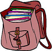 bookbag clipart - Book Bag Clipart