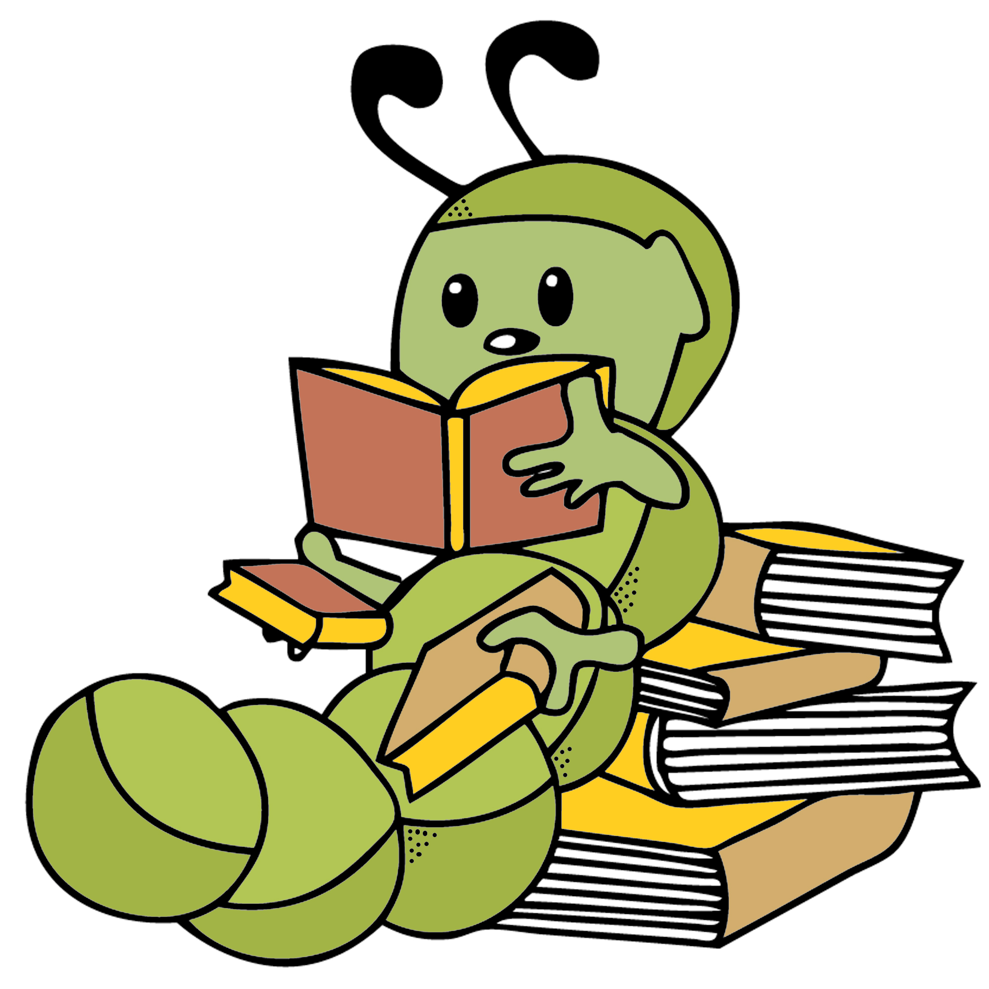 Bookworm Clipart - Bookworm Clip Art