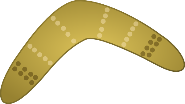 boomerang clipart - Boomerang Clip Art