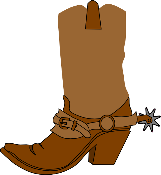 Cowboy Boot Clip Art