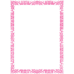 Border-pink clip art - . - Pink Border Clip Art
