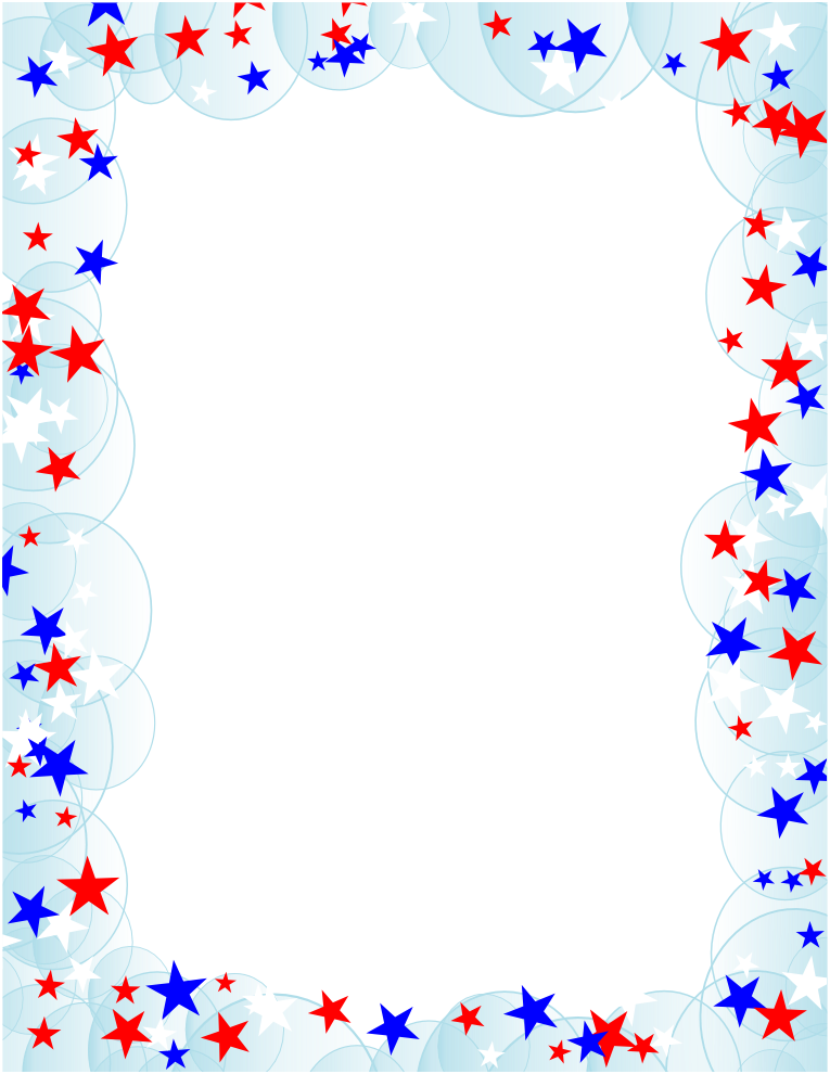 ... borders america clipart; Stars Stripes Stationery Letterhead; It is versatile because it can be used for both election and political themed pages yet ...