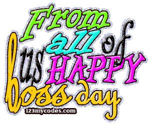 Boss Day Myspace Comments Bos - Bosses Day Clip Art