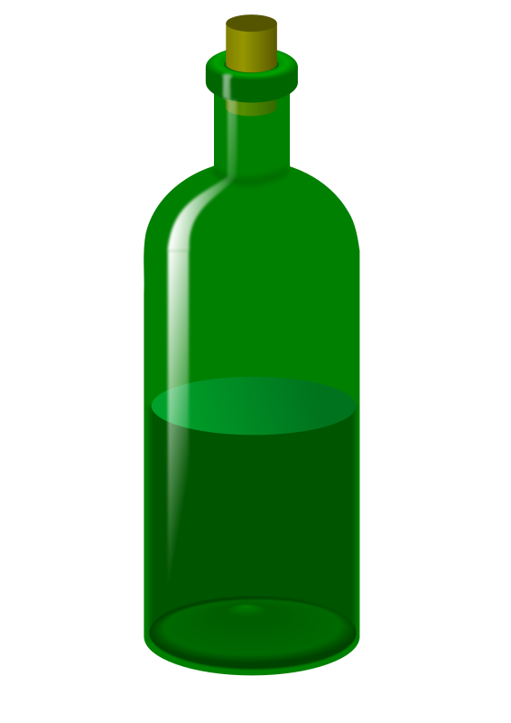 Message bottle Stock Illustra