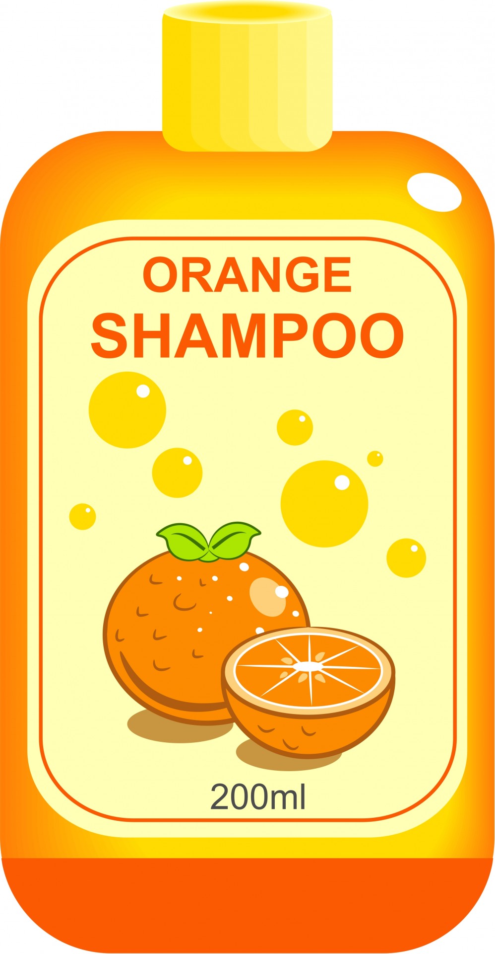 Bottle Of Shampoo Free Stock Photo