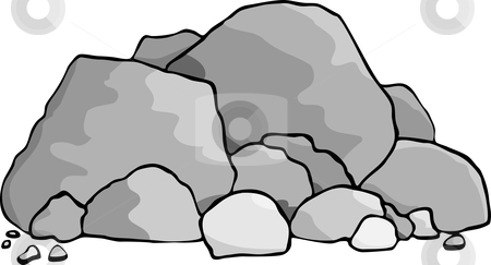 Triangular Rock Clip Art