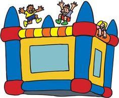 Bounce House Party Ideas On Pinterest Bounce Houses Clip Art And