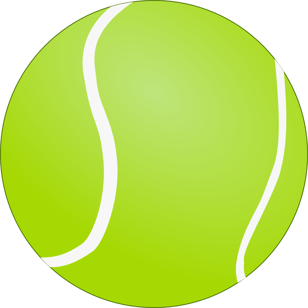 tennis ball clipart. bounce c