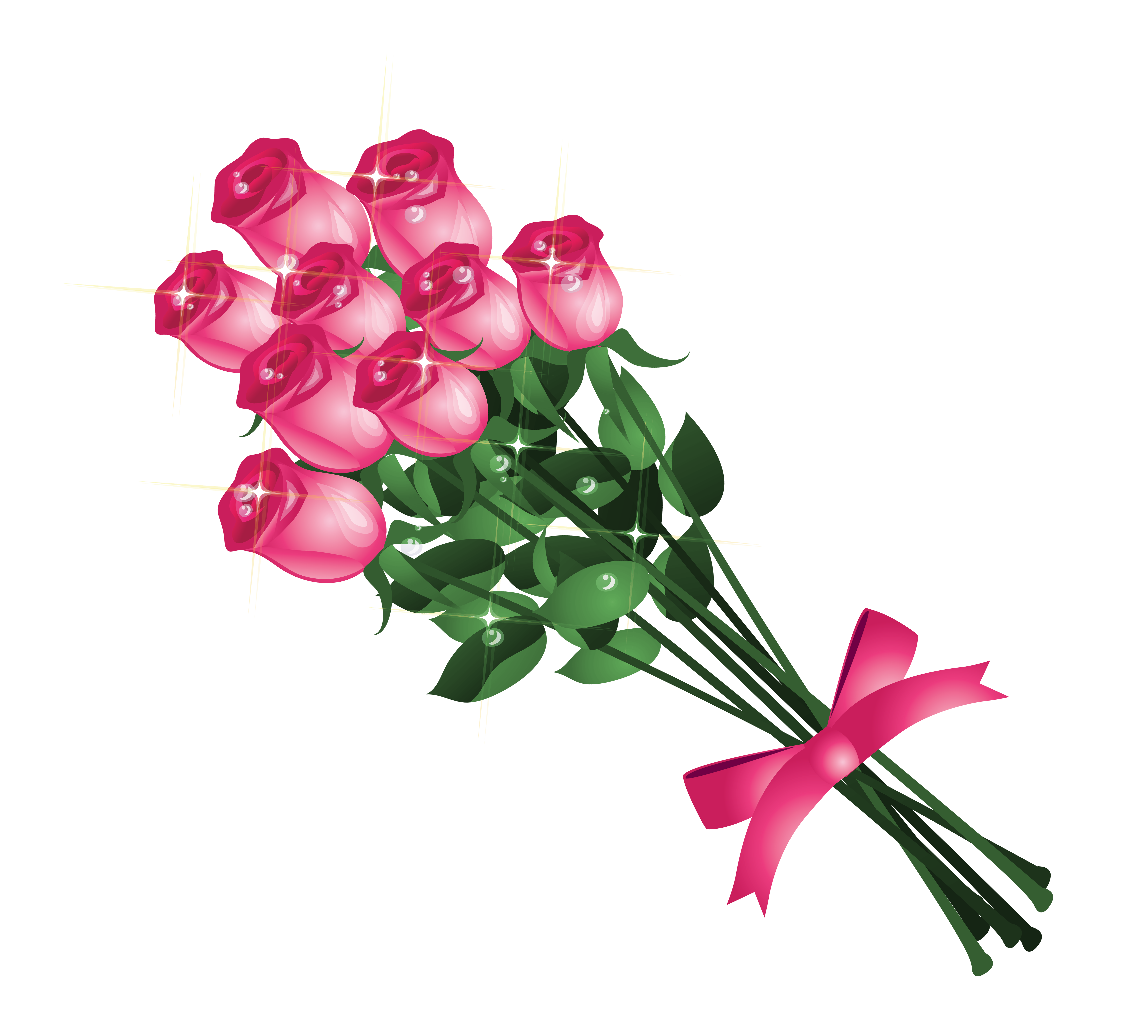 Bouquet Clip Art - clipartall; Cute flower ...