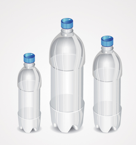 Bouteille En Plastique Vide V - Plastic Bottle Clip Art