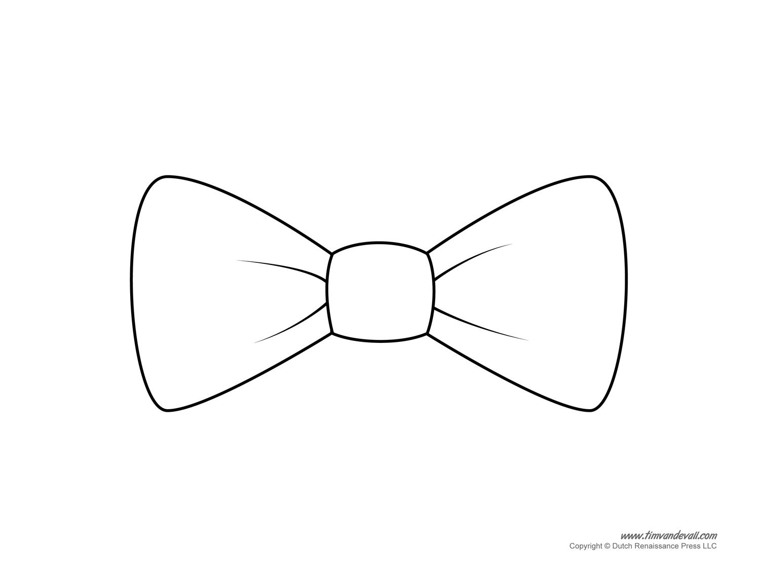 Bow Tie Clipart Outline. Pape - Bowtie Clip Art