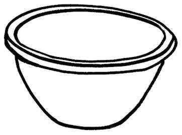 bowl clipart