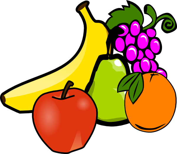 Bowl Of Fruits Clipart - Fruit Bowl Clipart