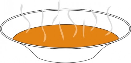 Hot Soup Bowl Clip Art